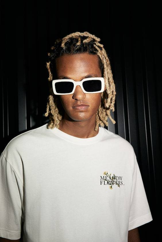 HM Bedrucktes T-Shirt in Loose Fit Kauf eins, bekomm eins gratis