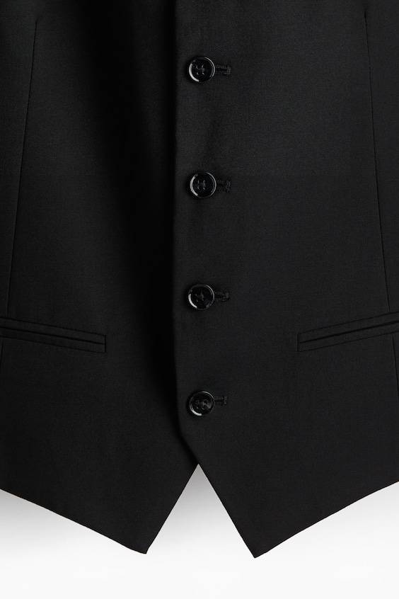 HM Anzugweste in Slim Fit Begrenzte Freigabe