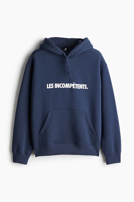 HM Bedruckter Hoodie in Oversized Fit Bis zu 65% Rabatt