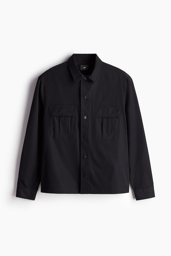 HM Utility-Overshirt in Regular Fit Discount Store für neue Produkte
