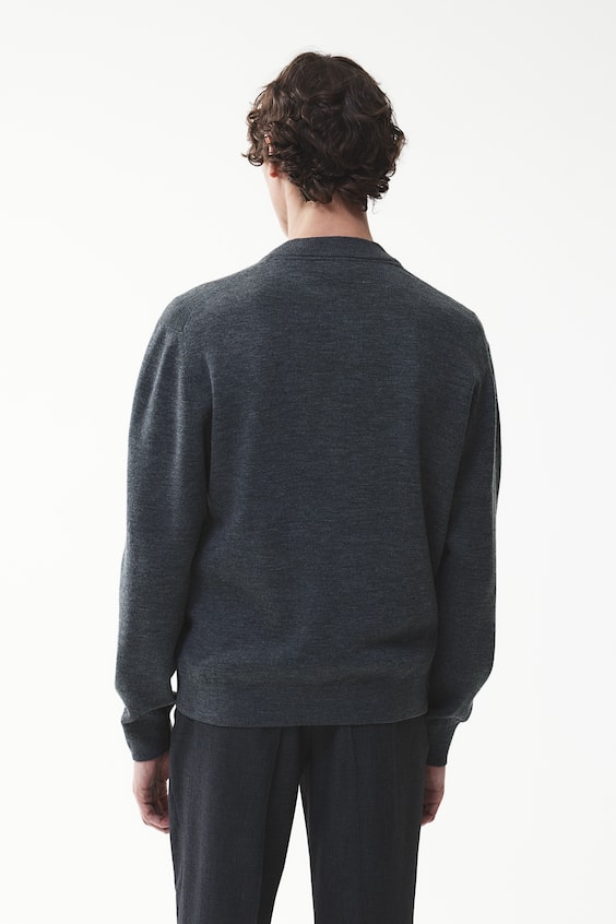 HM Feinstrick-Cardigan im Pilotenlook in Slim Fit Neueste Mode