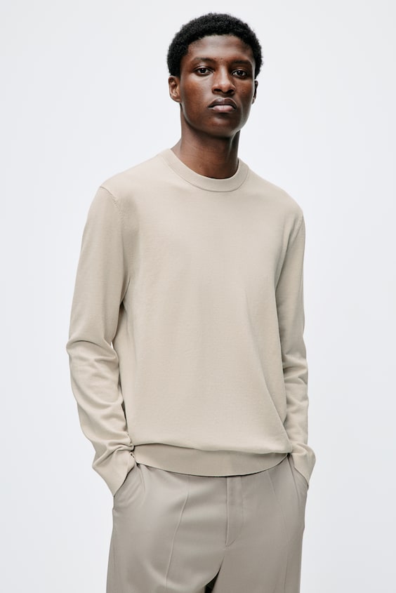 HM Feinstrickpullover Slim Fit Zeitlich begrenztes Angebot