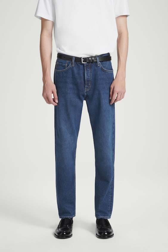 HM JEANS MIT SCHMAL ZULAUFENDEM BEIN Große Rabatte