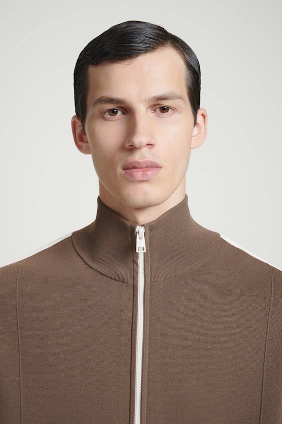 HM STRICK-TRAININGSJACKE MIT KONTRASTSTREIFEN Kauf eins, bekomm eins gratis
