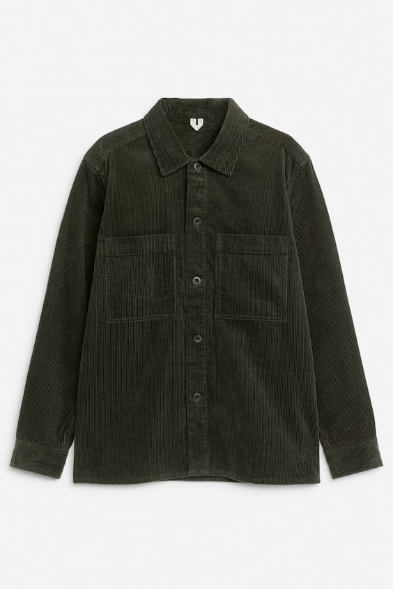 HM Overshirt aus Cord Kostenlose Rückgabe