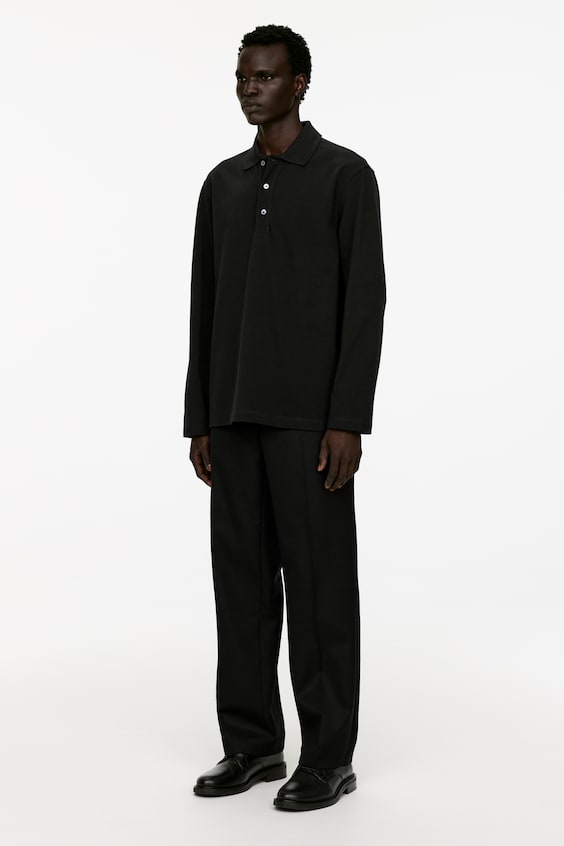 HM Pikee-Poloshirt Begrenzte Freigabe