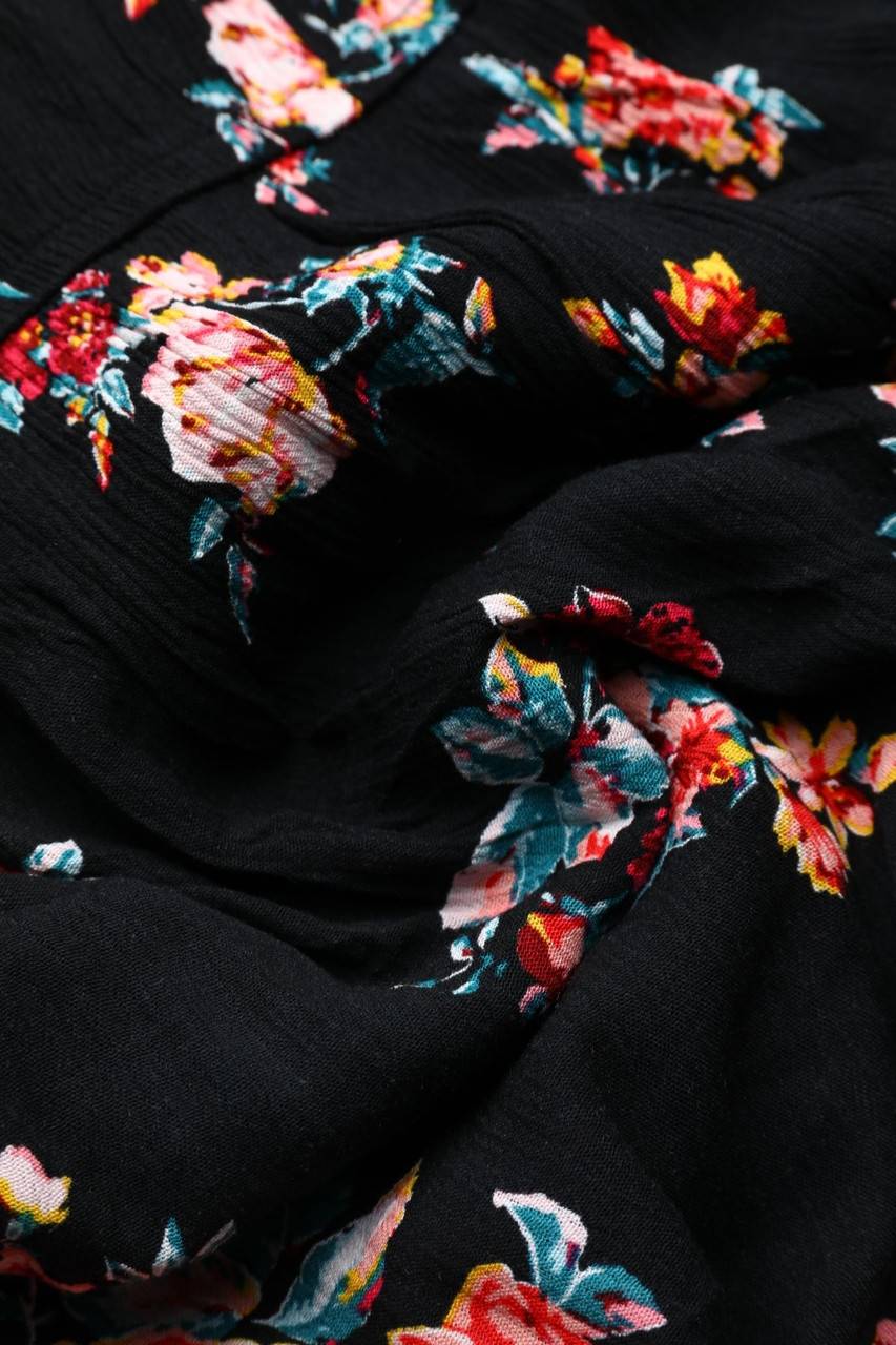 Carou Ohne Label Maxi-Kleid mit Blumen-Print Bestseller