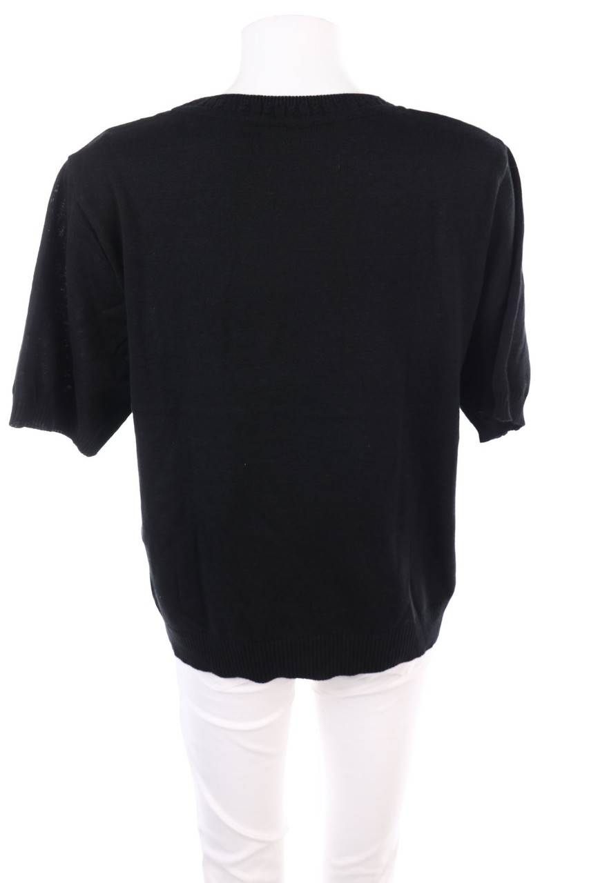 Carou Ohne Label Kurzarm-Strick-Pullover Tägliche Deals