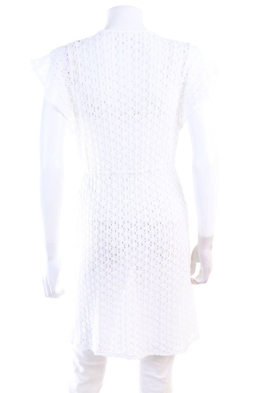 Carou Ohne Label Kurzarm-Cardigan mit Tunnelzug VIP-Rabatte
