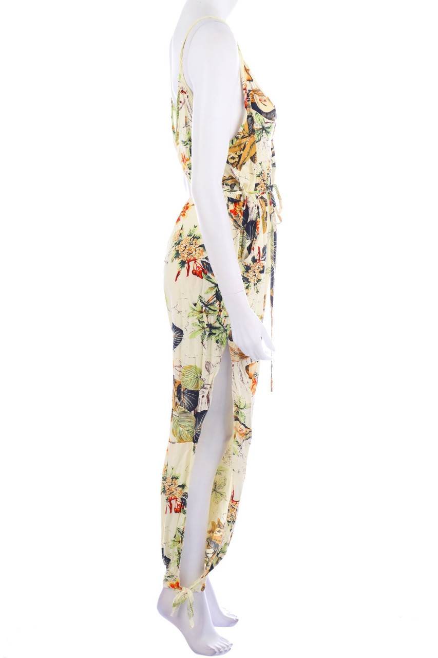 Carou Ohne Label Jumpsuit mit Blumen-Print Super Sparpreis