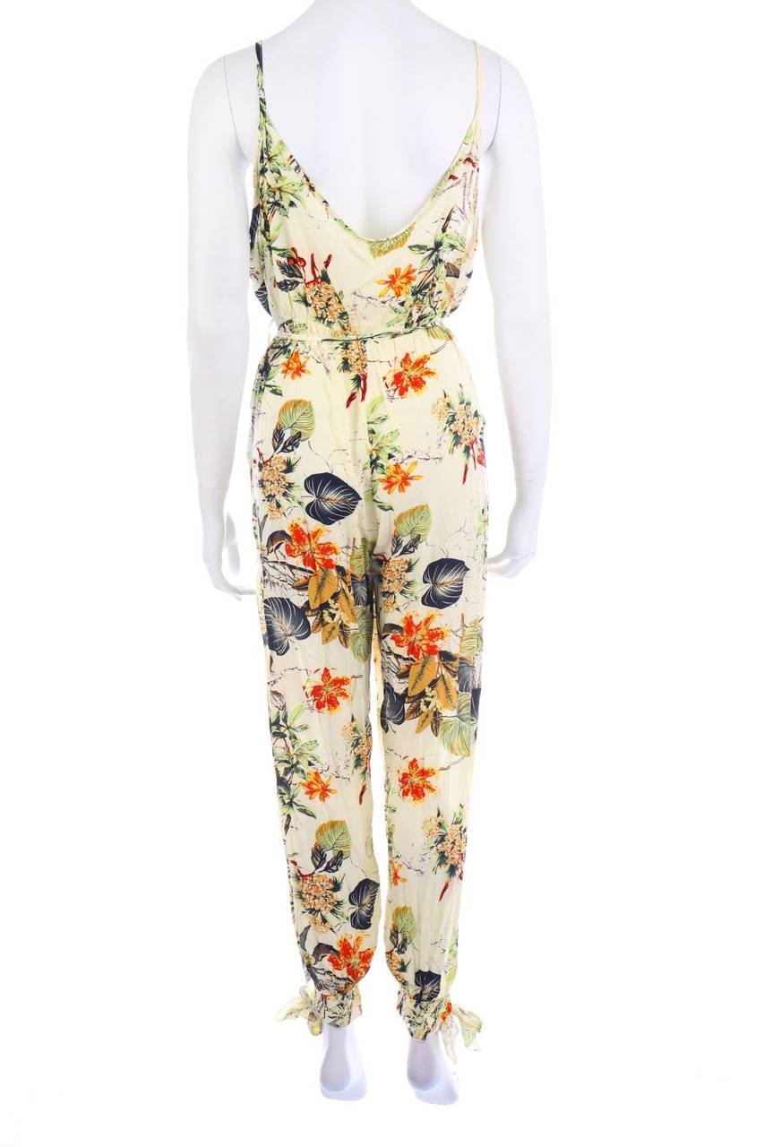 Carou Ohne Label Jumpsuit mit Blumen-Print Super Sparpreis