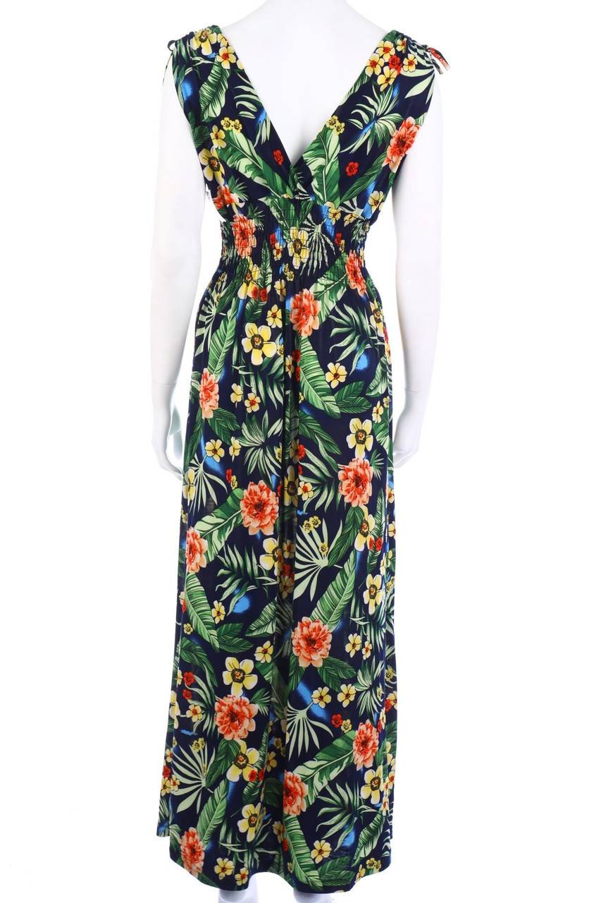 Carou Ohne Label Maxi-Kleid mit Blumen-Print JETZT KAUFEN