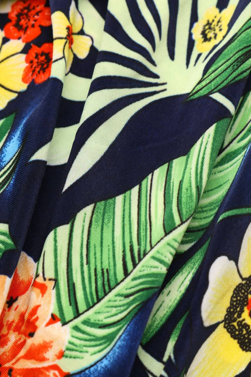 Carou Ohne Label Maxi-Kleid mit Blumen-Print JETZT KAUFEN