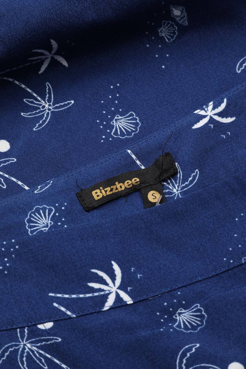 Carou Bizzbee Midirock mit Tropical Print Kostenloser Versand international