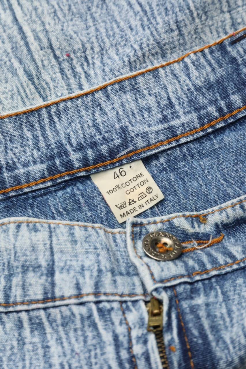 Carou VINTAGE Used Look-Jeansrock zollfrei