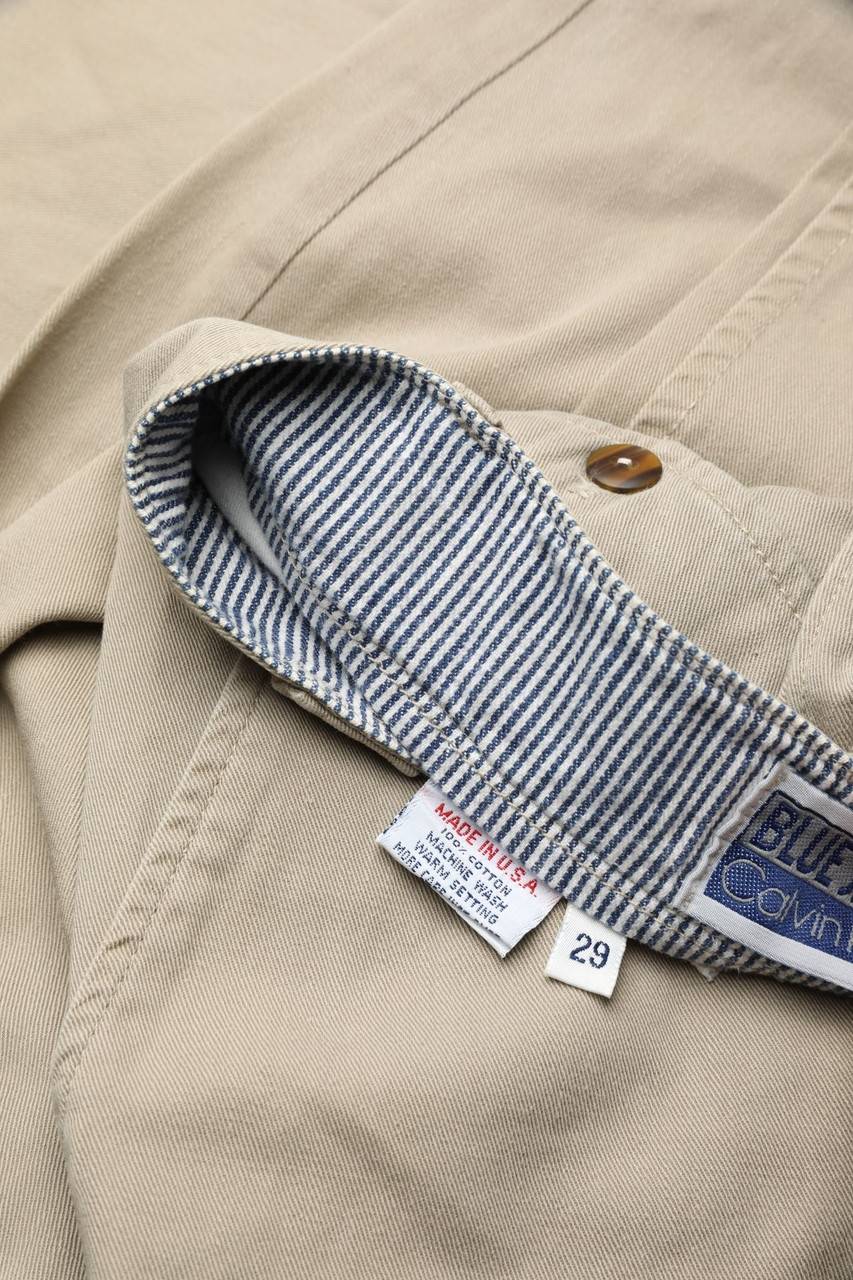 Carou Calvin Klein Vintage-Bundfaltenhose Auslauf