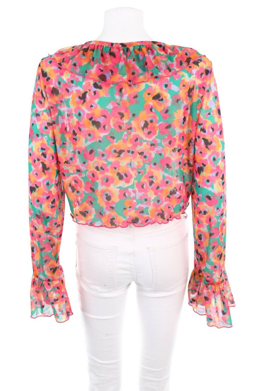 Carou MONKI Mesh-Bolero mit Blumen-Print Meist gekauft