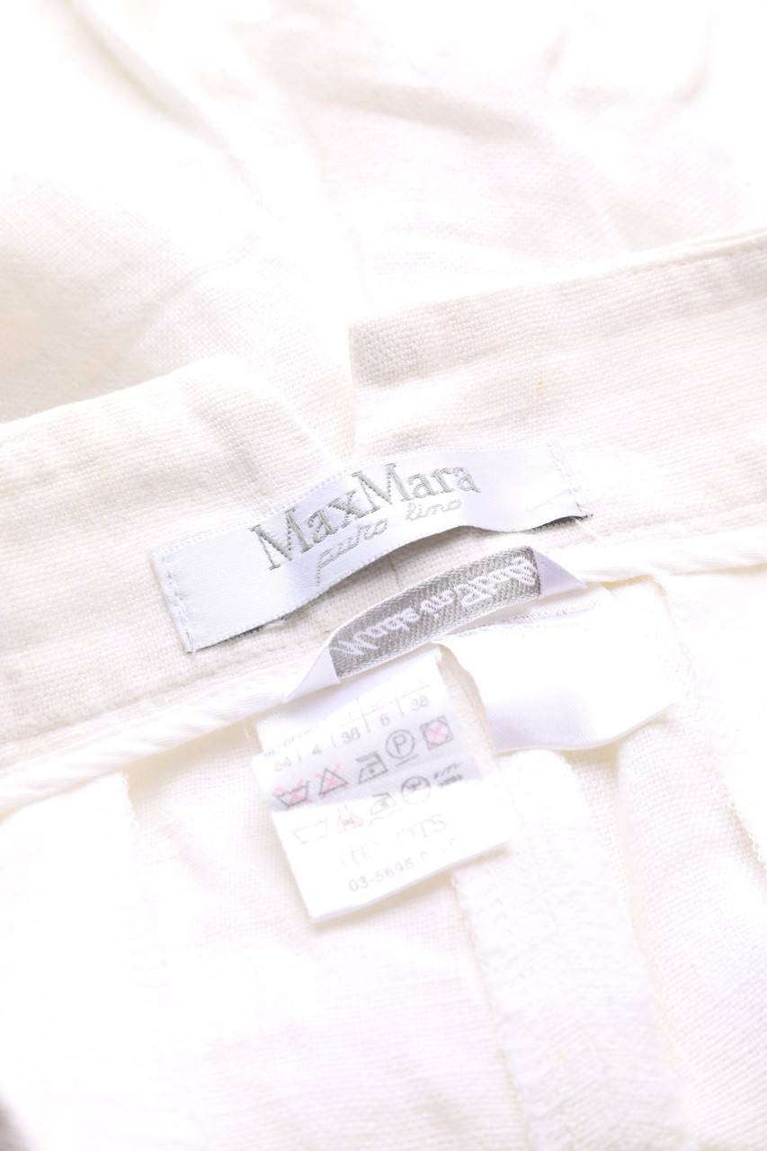 Carou Max Mara Bermuda-Shorts aus Leinen Neuheiten