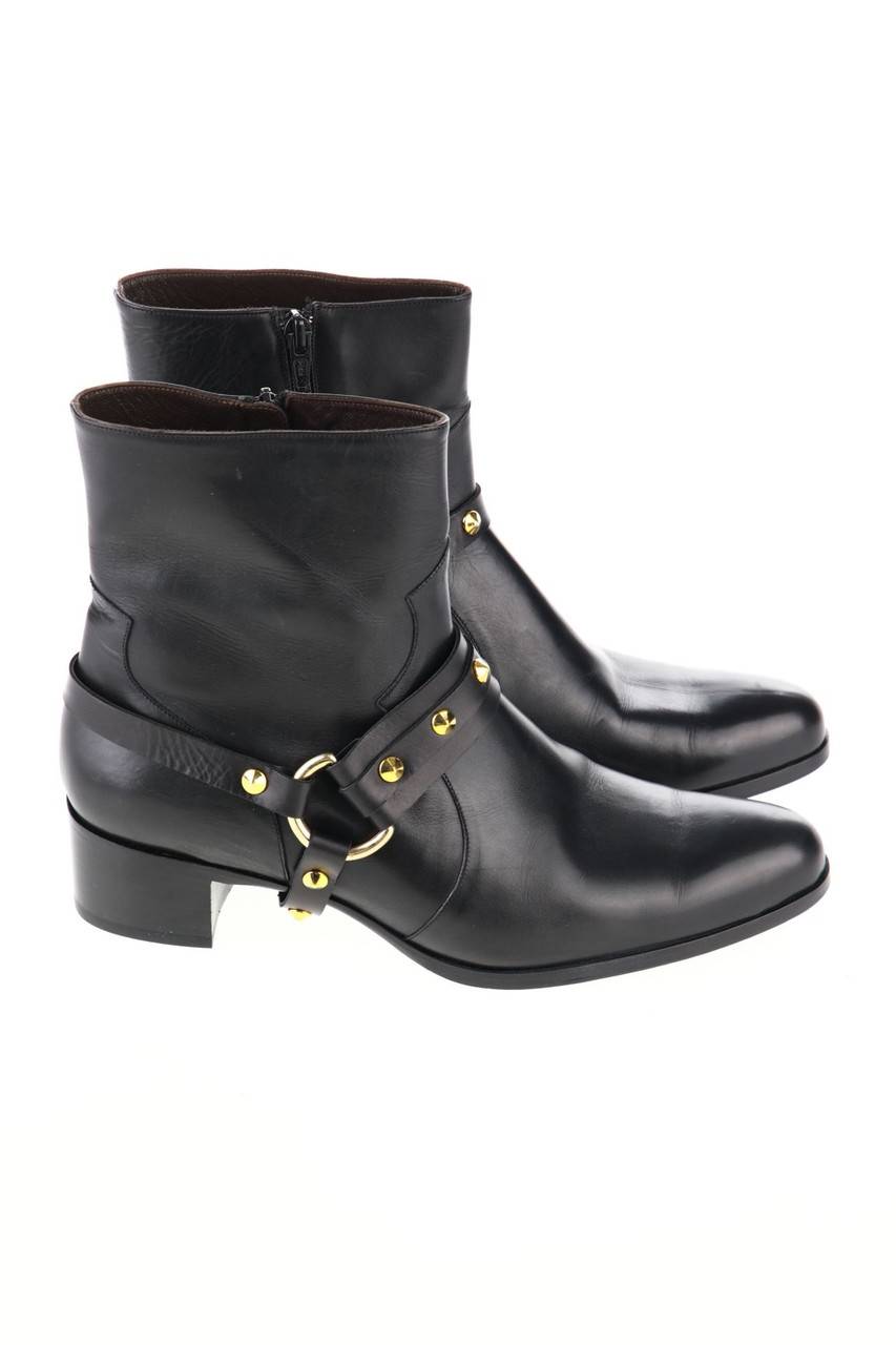 Carou GRANDINETTI Leder-Stiefeletten mit Nieten Neueste Stile
