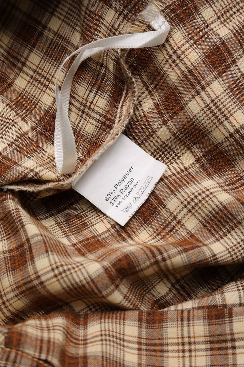 Carou SHEIN Hose mit Karo-Muster Letzter Tag