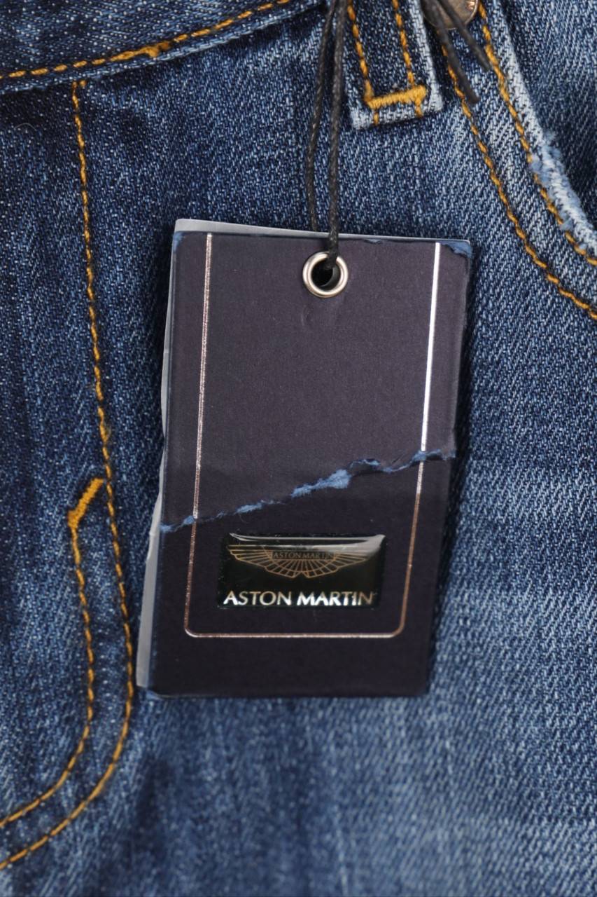 Carou Aston Martin distressed Jeans Preisnachlass