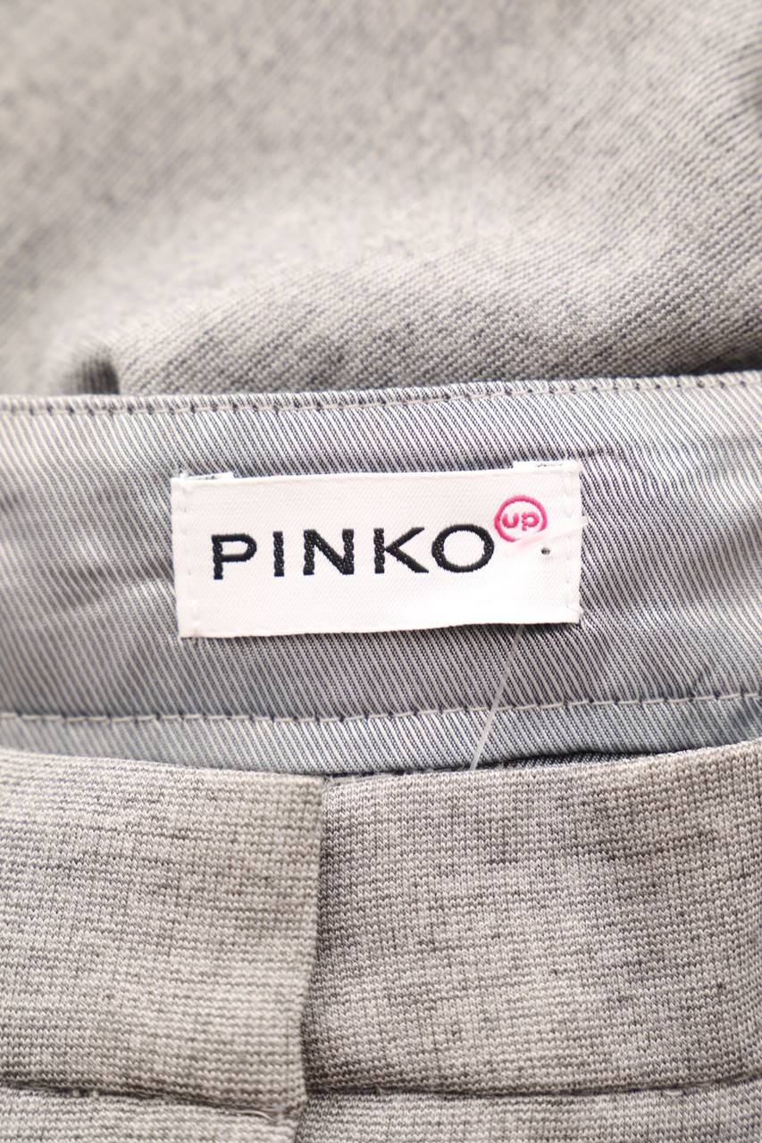 Carou PINKO UP Hose mit Kunstleder-Details Lagerräumung