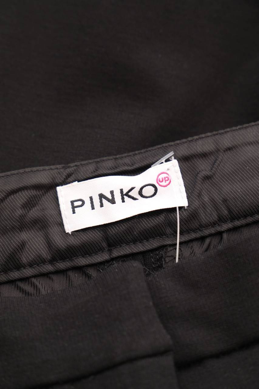 Carou PINKO UP Hose mit Kunstleder-Details Heißer Verkauf