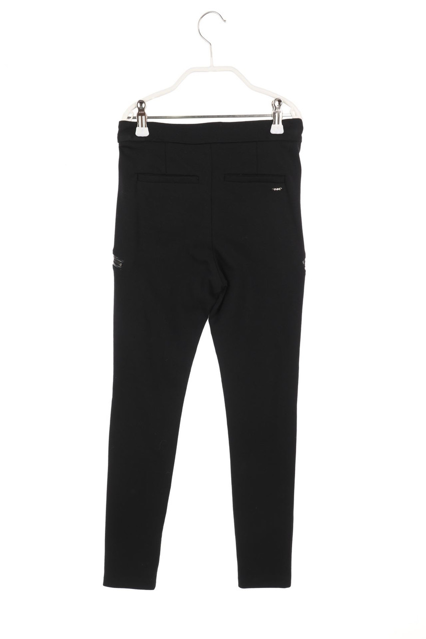 Carou PINKO UP Hose mit Kunstleder-Details Top Angebot