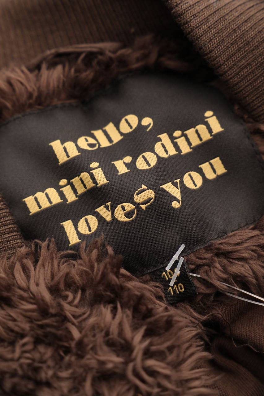 Carou mini rodini Teddy-Jacke Neueste Mode