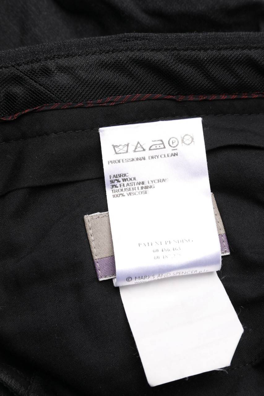 Carou MARKS & SPENCER Bundfalten-Hose aus Woll-Mix Sonderangebote
