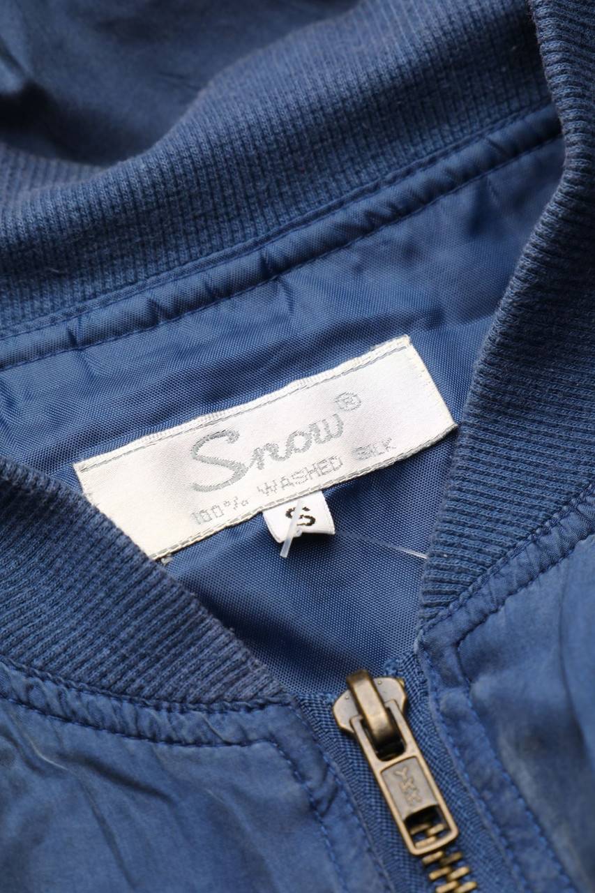Carou VINTAGE Blousonjacke aus Seide mit Stickereien Begrenzte Freigabe