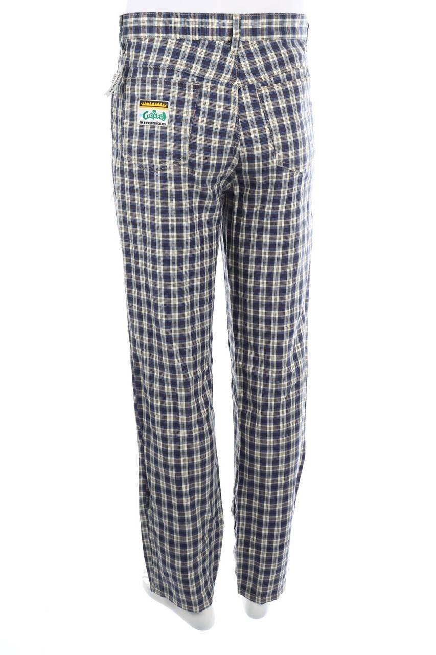 Carou VINTAGE Hose mit Tartan-Muster Neueste Stile