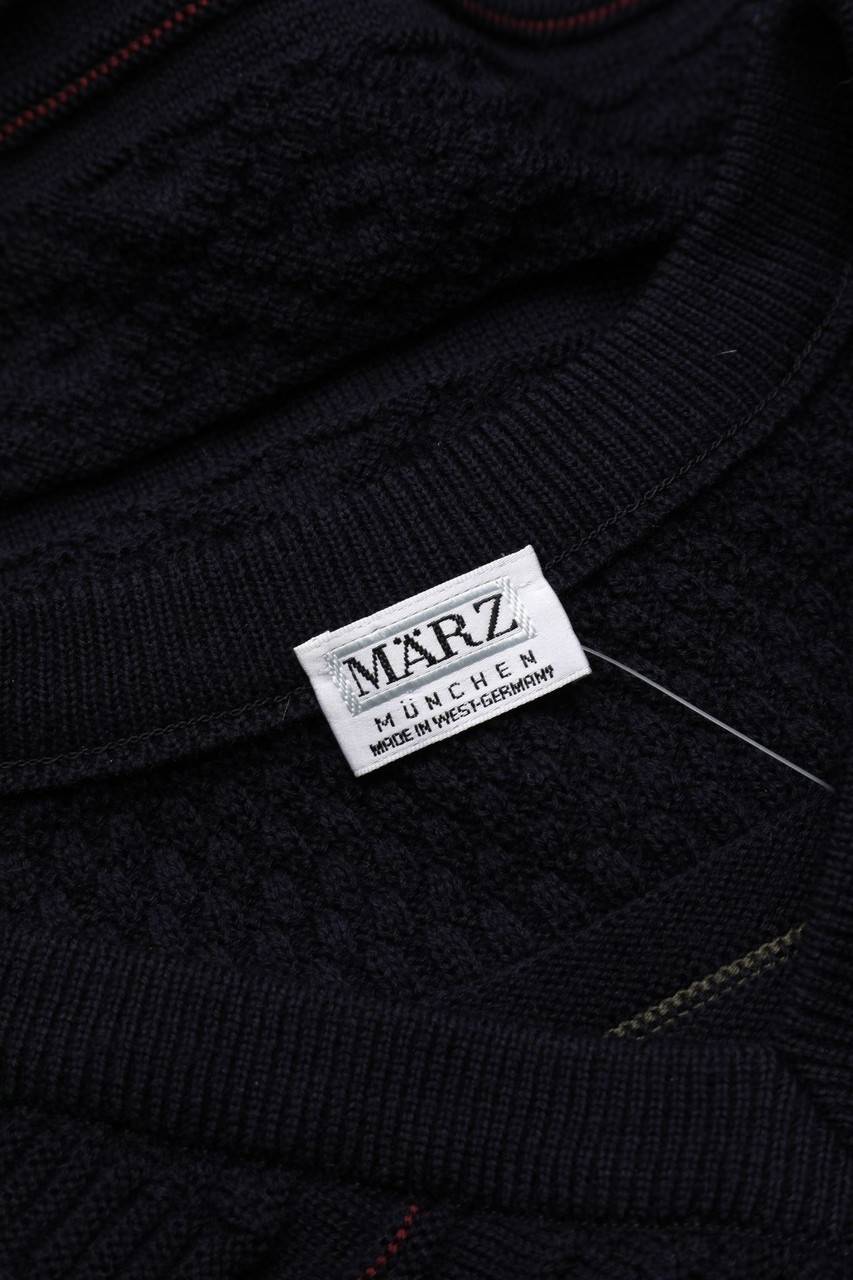 Carou MÄRZ MÜNCHEN Vintage-Pullunder aus Schurwolle im Preppy Style Bis zu 50% Rabatt