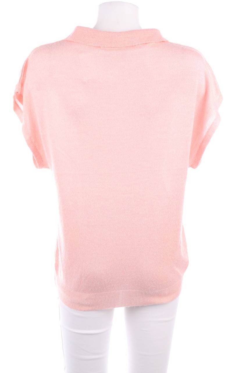 Carou VINTAGE Strick-Pullover mit Lochstrick-Details Sonderangebot der Fabrik