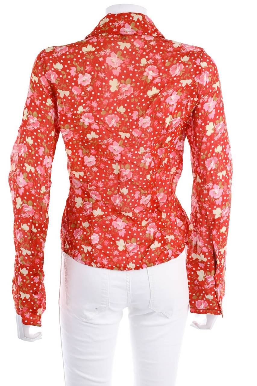Carou VINTAGE Bluse mit Blumen-Print Nur noch ein Tag übrig
