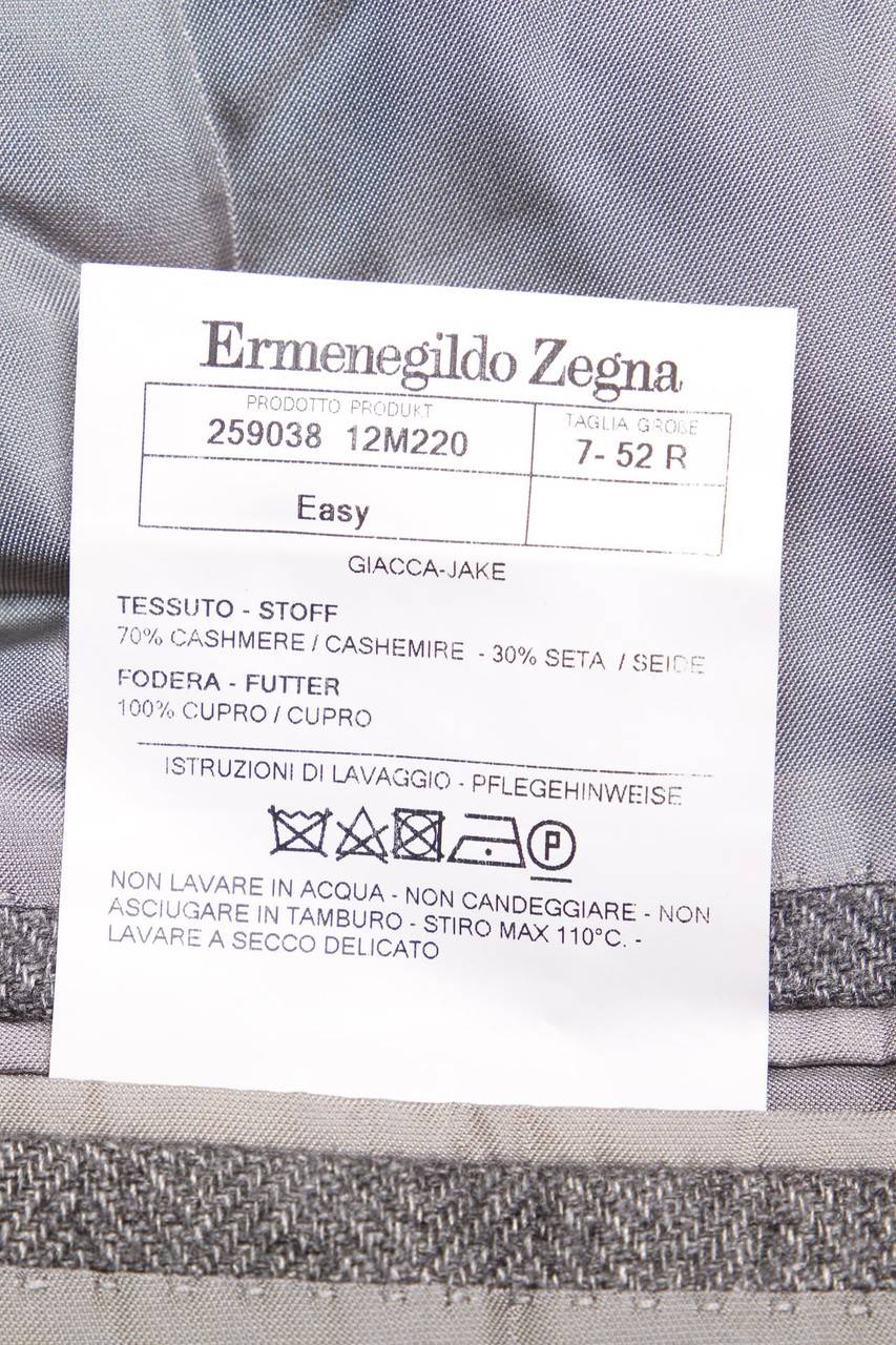 Carou Ermenegildo Zegna Sakko aus Kaschmir-Seide-Mix 2025