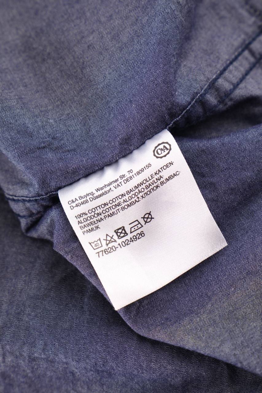 Carou C&A Kurzarm-Hemd Casual uni Günstiger Verkauf