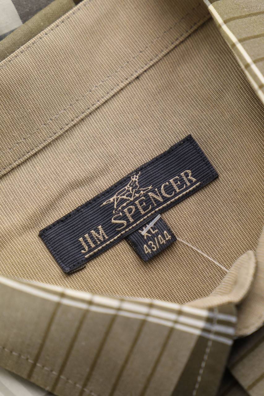 Carou JIM SPENCER Kurzarm-Hemd mit Karo-Muster Saisonschlussverkauf