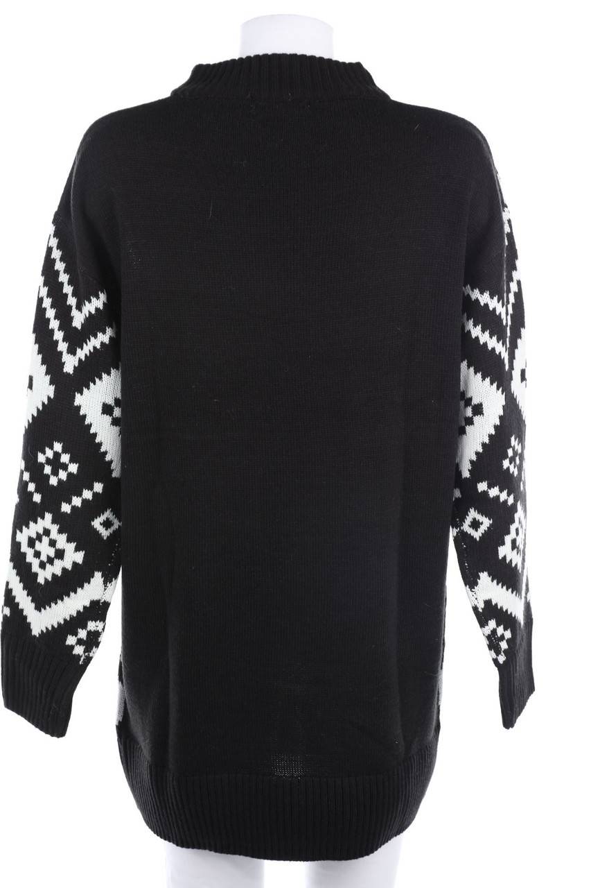 Carou page one Strick-Pullover mit Muster Kostenlose Rückgabe