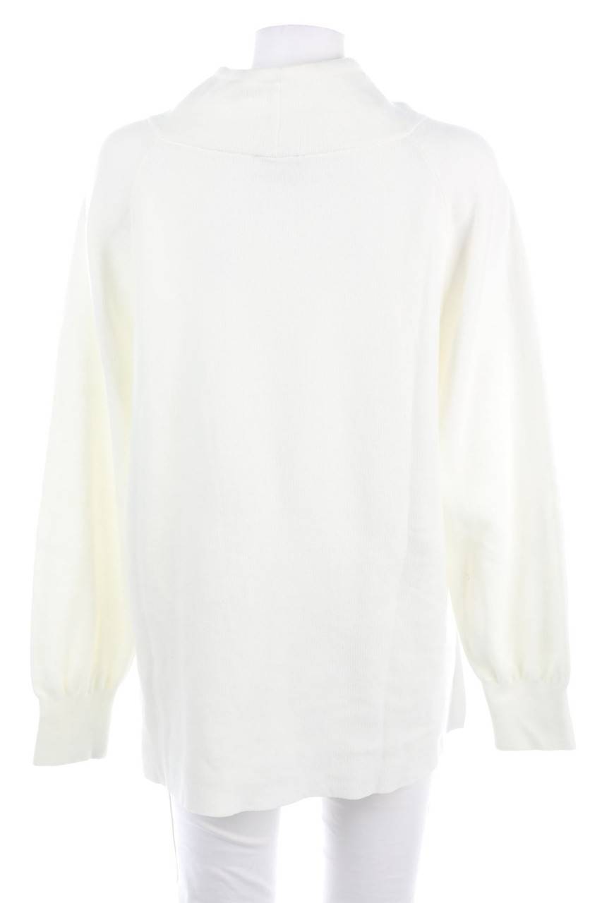 Carou monari Baumwoll-Pullover mit Strass-Steinen Begrenzte Freigabe