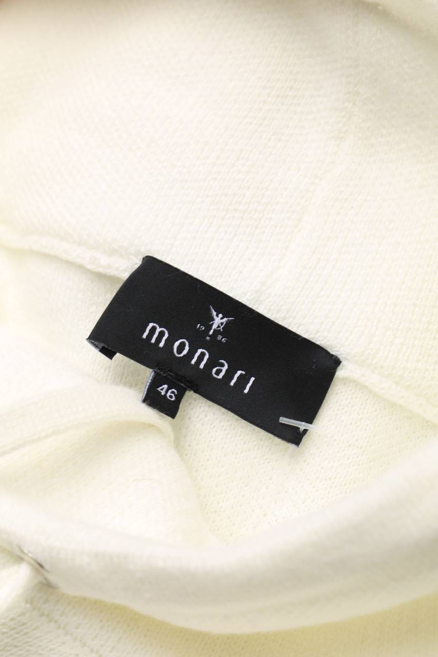 Carou monari Baumwoll-Pullover mit Strass-Steinen Begrenzte Freigabe