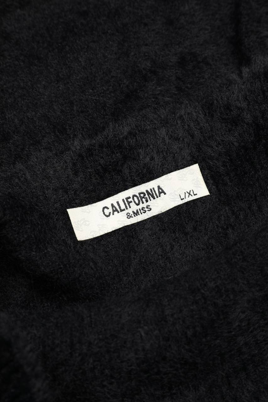 Carou Ohne Label Strickkleid mit Rollkragen Letzter Tag