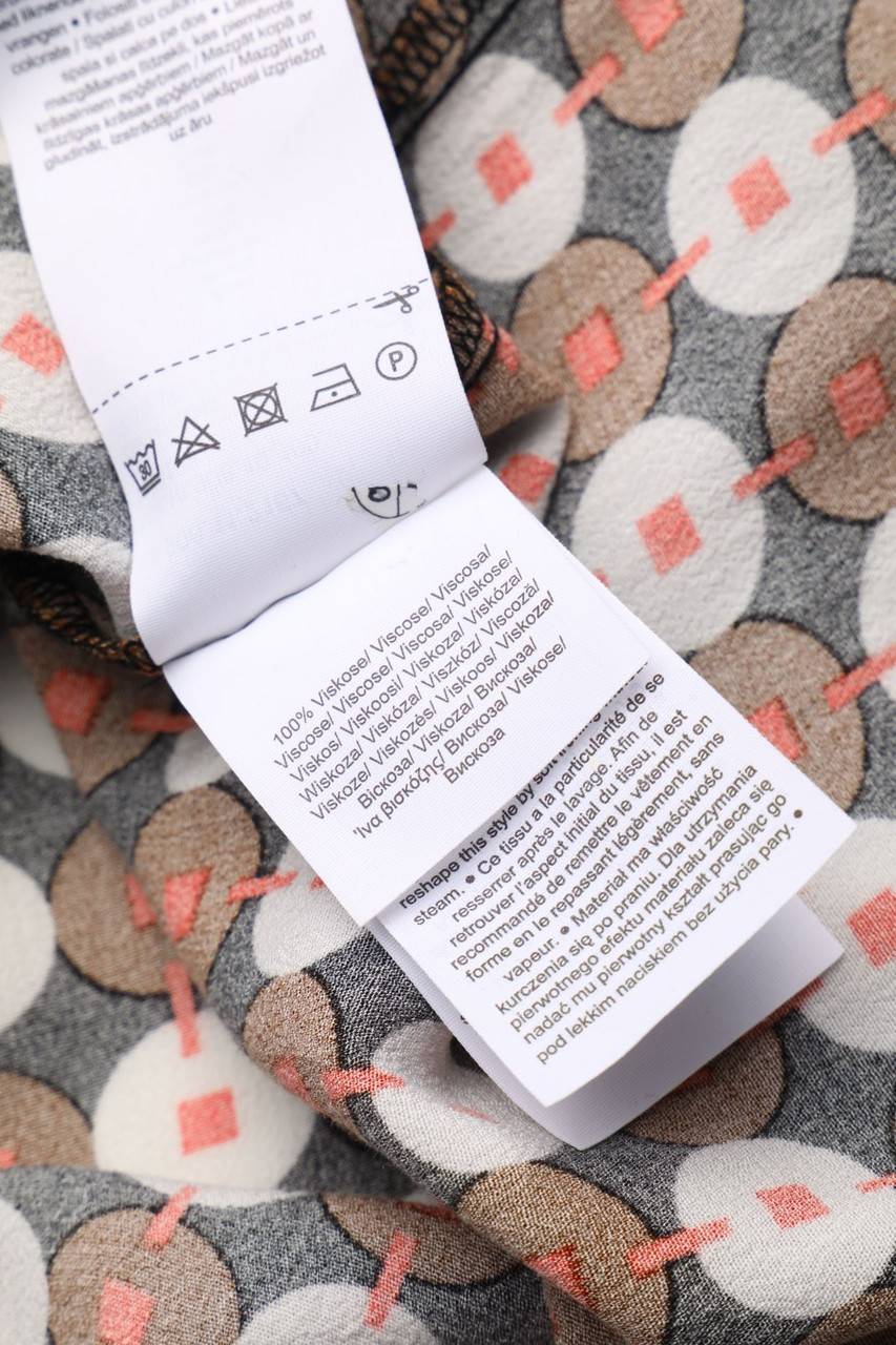 Carou comma Bluse mit Geo-Print Nur für heute