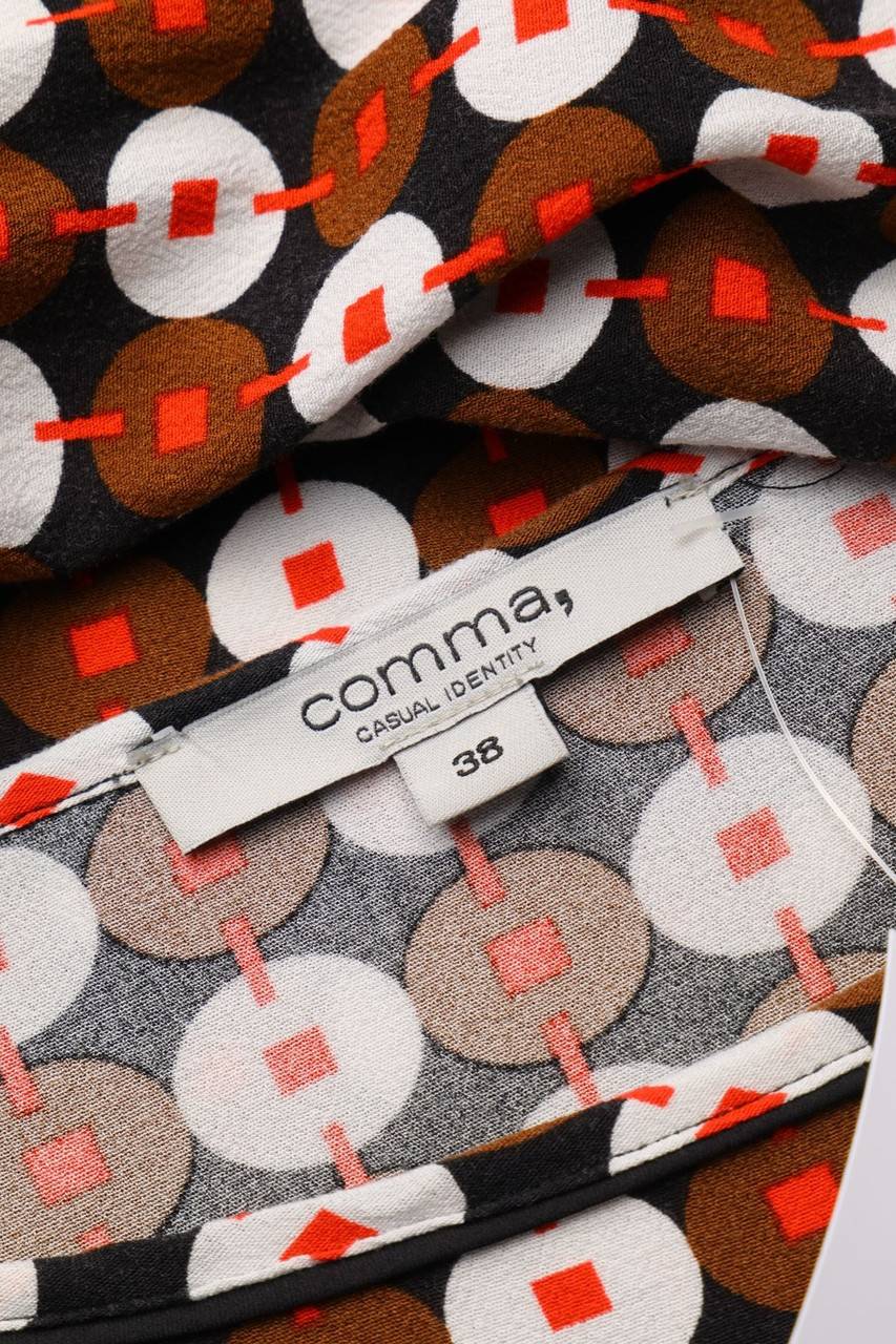 Carou comma Bluse mit Geo-Print Nur für heute