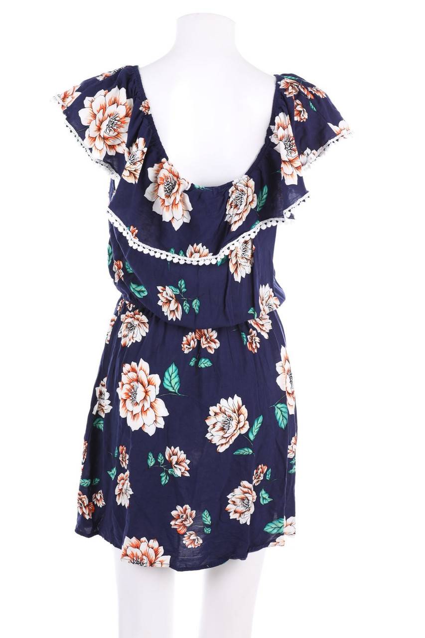 Carou Ohne Label Carmen-Minikleid mit floralem Muster Limitierter Zeitrabatt