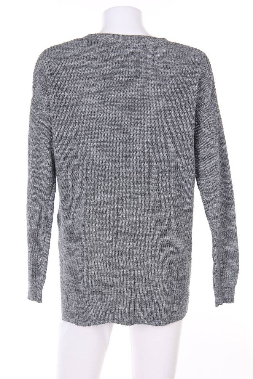Carou H&M DIVIDED Oversize-Strick-Pullover mit Reißverschluss Preisnachlass