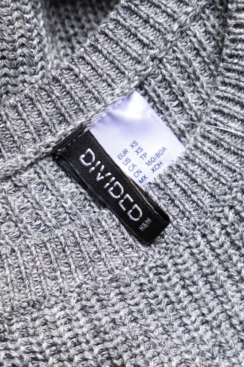 Carou H&M DIVIDED Oversize-Strick-Pullover mit Reißverschluss Preisnachlass