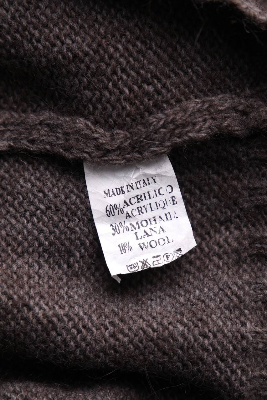 Carou Ohne Label Strickkleid mit Mohair Black Friday