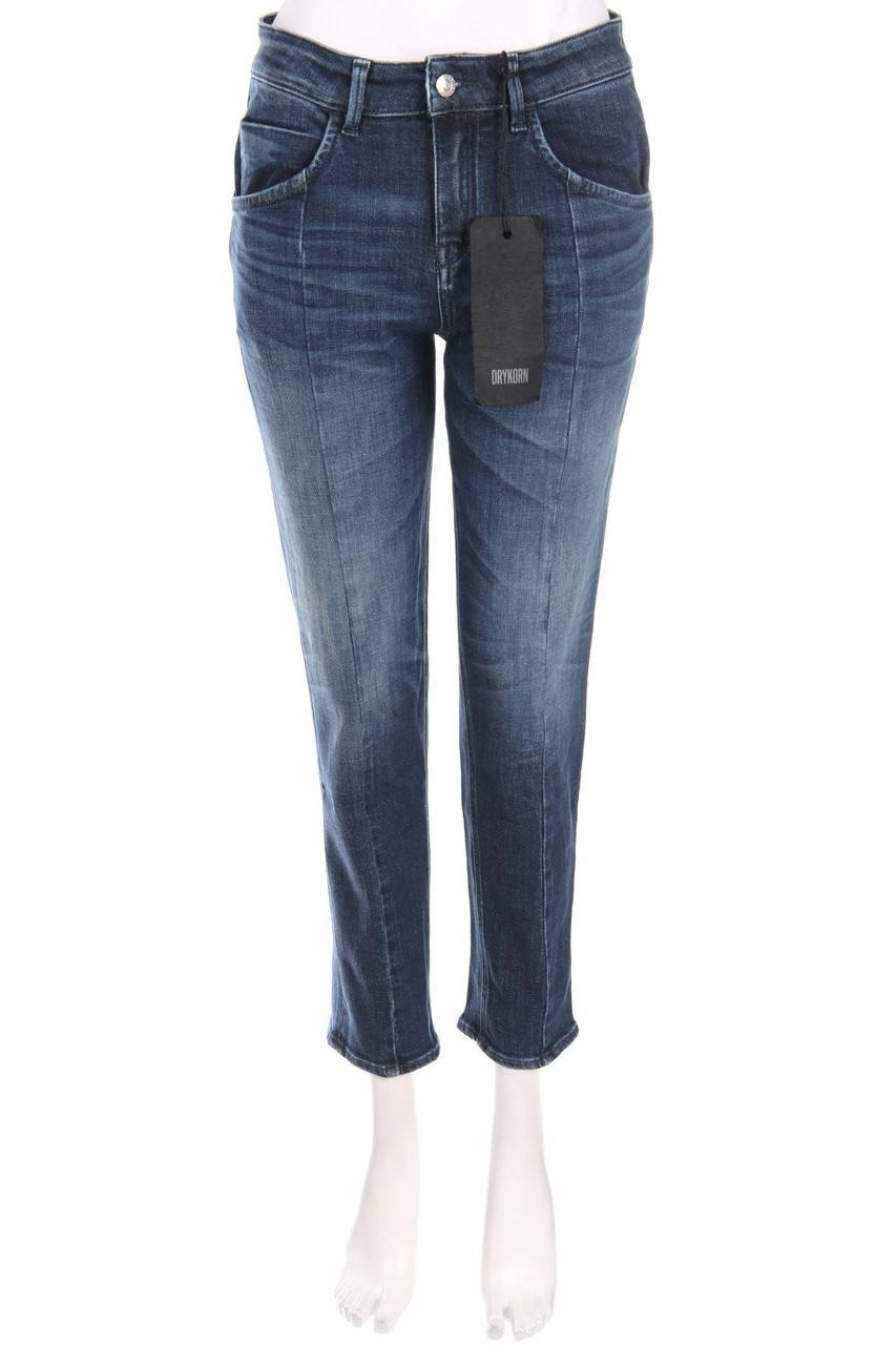 Carou DRYKORN Used Look Straight Cut Jeans mit Stretch Osterangebot