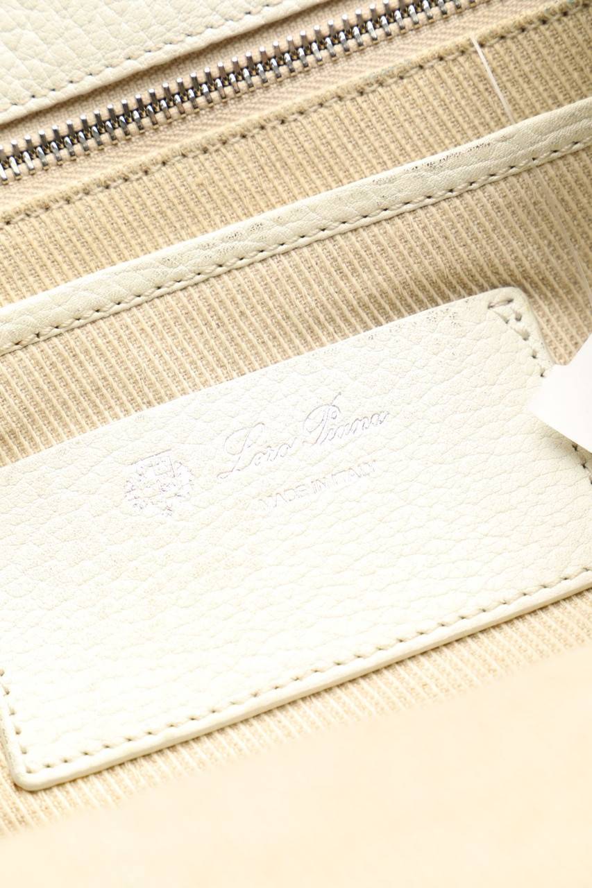 Carou Loro Piana Handtasche mit Logo-Applikation Muttertagsangebot